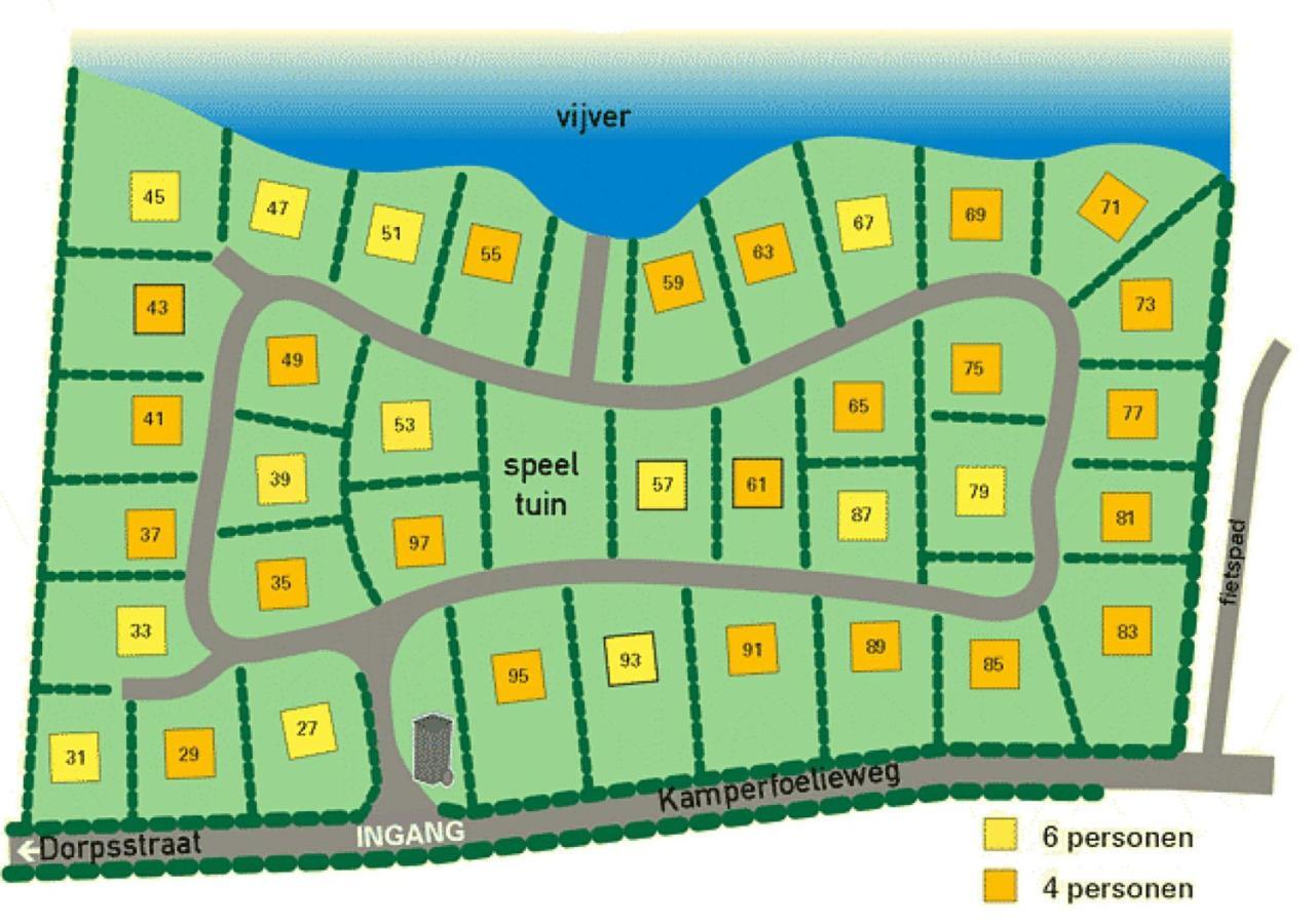Villapark Kamperfoelie 73 Де Коох Екстериор снимка